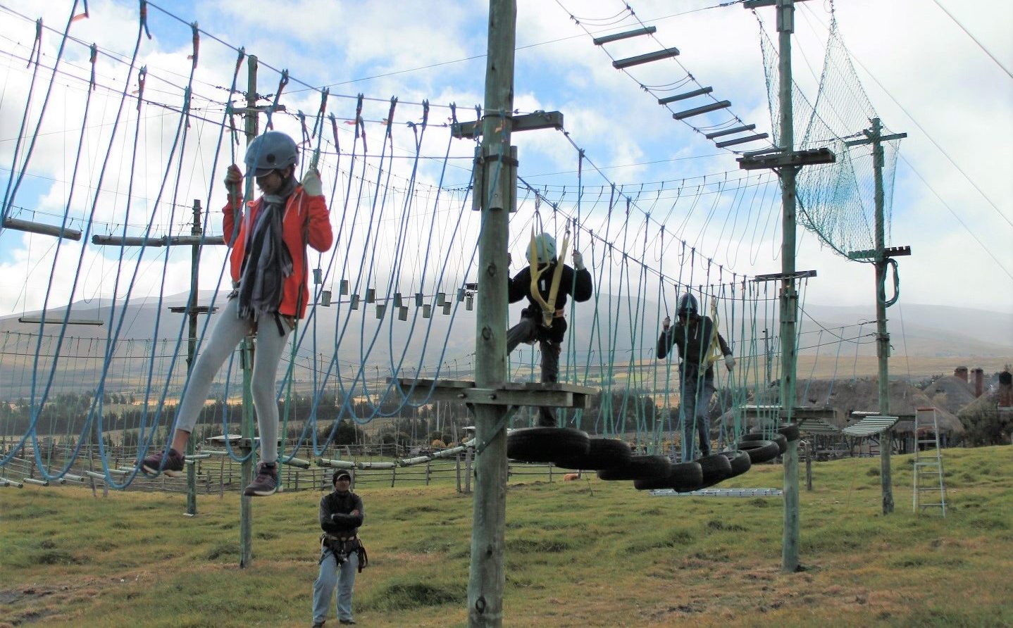 High and Low Ropes Course – Tierra del Volcán